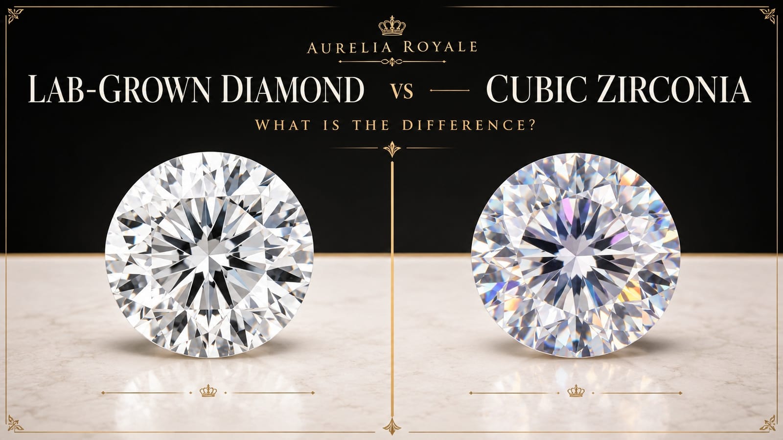 Lab-Grown Diamond vs Cubic Zirconia: Key Differences